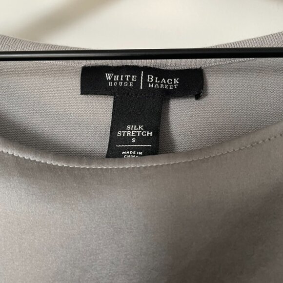 WHBM Silk Stretch Dolman style top S - Picture 6 of 8